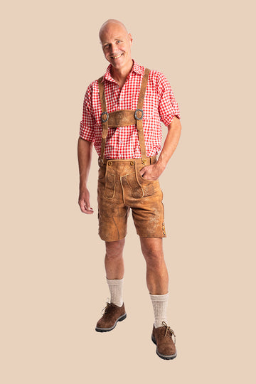Lederhose 'Arnaud' (Geitenleer)