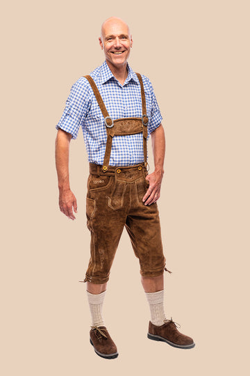 Lederhose 'Michiel' (Koeienleer)