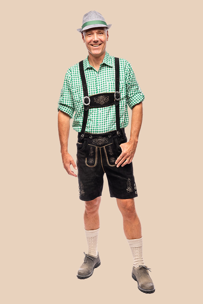 Lederhose 'Rob' (Koeienleer)