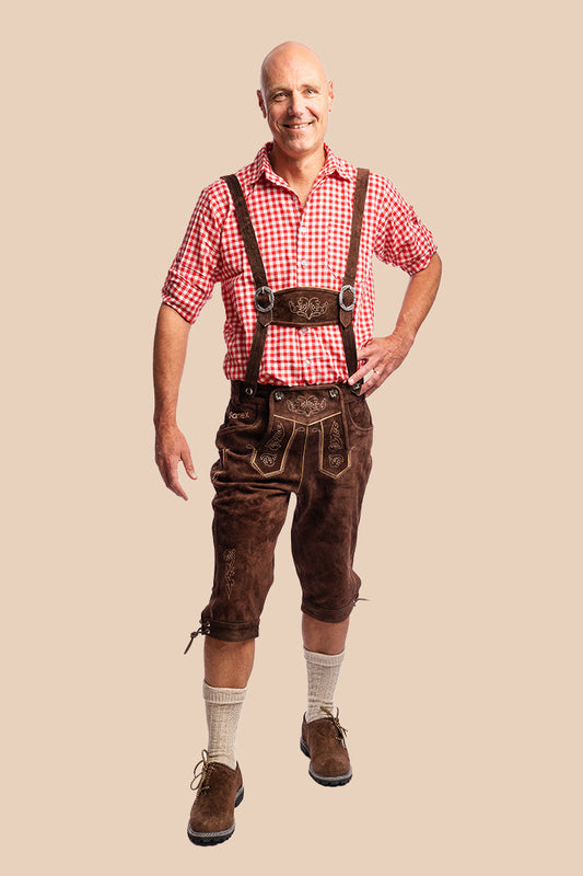 Lederhose 'Michiel' (Koeienleer)