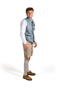 Geruit Oktoberfest gilet 'David' voor heren – SAMEX, foto 7