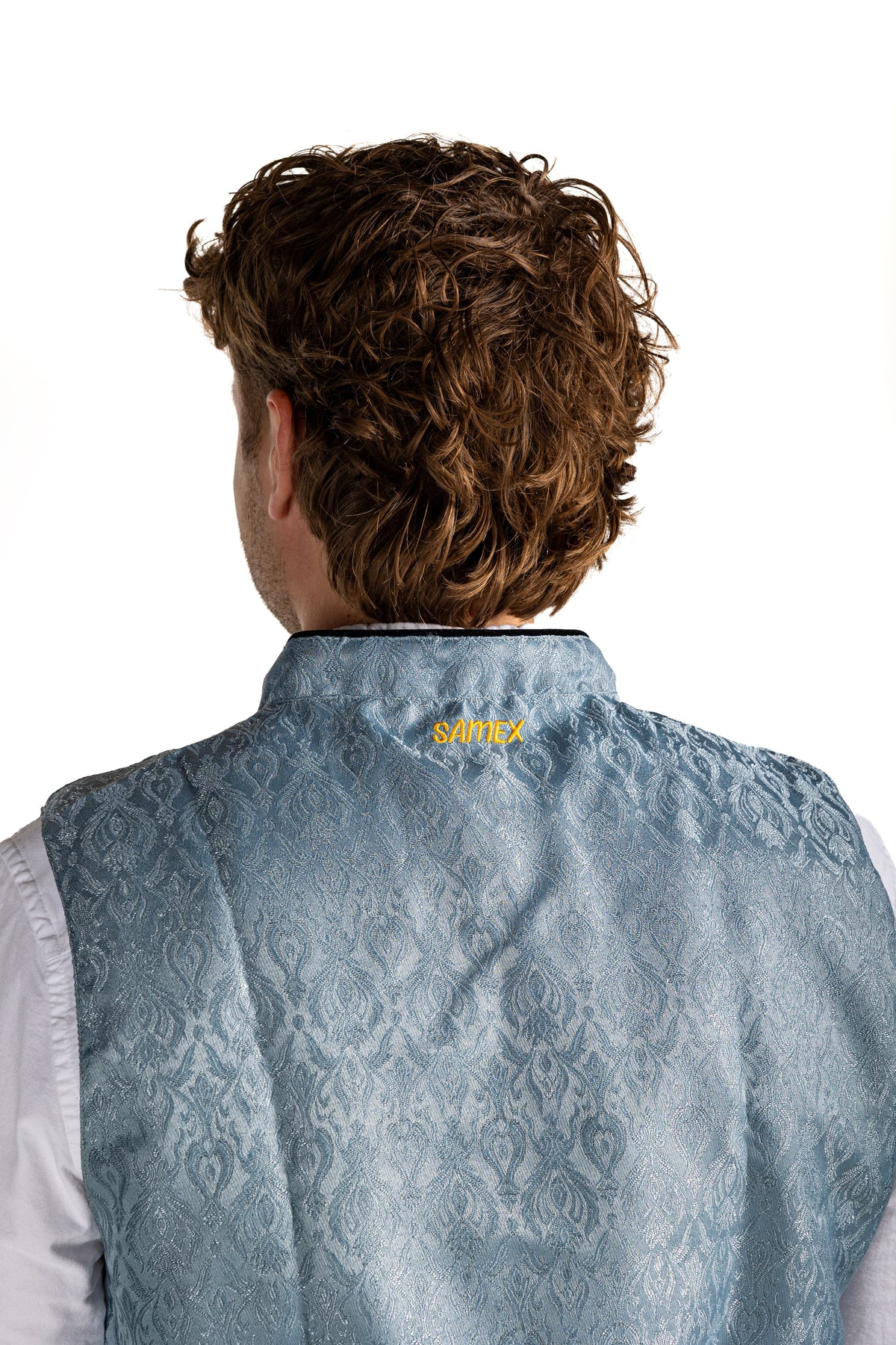 Geruit Oktoberfest gilet 'David' voor heren – SAMEX, foto 6