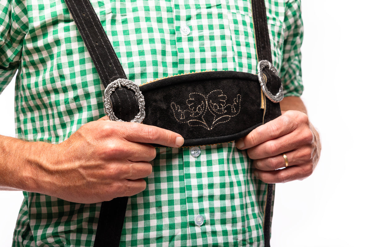 Lange lederhose 'Michiel' van echt rundleer – SAMEX Oktoberfest, foto 12